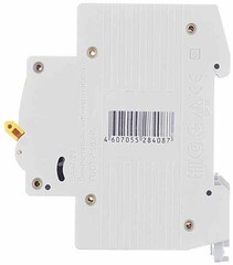 Автоматический выключатель модульный IEK Karat ВА 47-29 3P 32А тип C 4,5 кА 400 В (MVA20-3-032-C) - фото 6