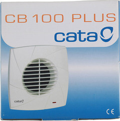 Вентилятор осевой Cata CB-100 Plus 190х190 мм d100 мм слоновая кость - фото 7