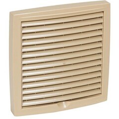 Решетка вентиляционная наружная 150х150 бежевая