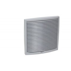 Решетка вентиляционная наружная 240х240 серая