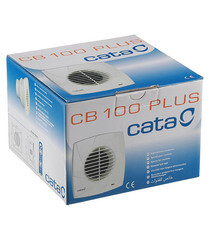 Вентилятор осевой Cata CB-100 Plus 190х190 мм d100 мм слоновая кость - фото 5