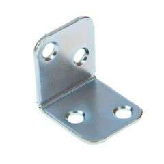Уголок мебельный оцинкованный 28х28 мм