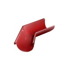 Угол желоба Grand Line металлический внешний d125 мм 135° RAL 3011