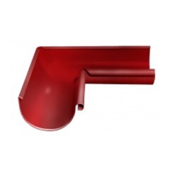 Угол желоба Grand Line металлический внутренний d125 мм 90° RAL 3011