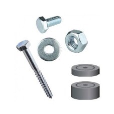 Комплект крепежа снегозадержателя Borge для металлочерепицы с высокой ступенькой 1 м