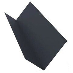 Пристенная планка PE 2000 мм RAL 7024