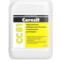 Добавка адгезионная для бетонных и цементных растворов Ceresit CC 81 10 кг