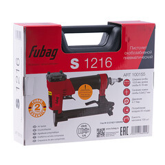 Скобозабивной пистолет пневматический Fubag S1216 (100155) - фото 3