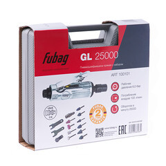 Шлифмашина пневматическая Fubag GL25000 прямая (100101) - фото 6