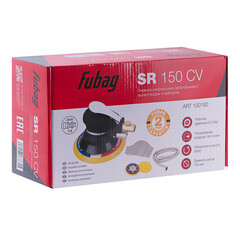 Шлифмашина эксцентриковая пневматическая Fubag SR150CV d150 мм (100182) - фото 2
