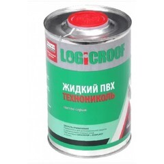 Жидкий ПВХ мембрана ТН серый 1л с флаконом-апликатором, шт