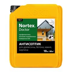 Антисептик Нортекс-Доктор для древесины/ бетона/ камня/ кирпича 10 кг