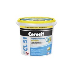 Гидроизоляционная эластичная полимерная масса Ceresit CL 51 1,4 кг