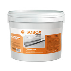 Герметик акриловый пароизоляционный Isobox для наружных работ белый 7 кг