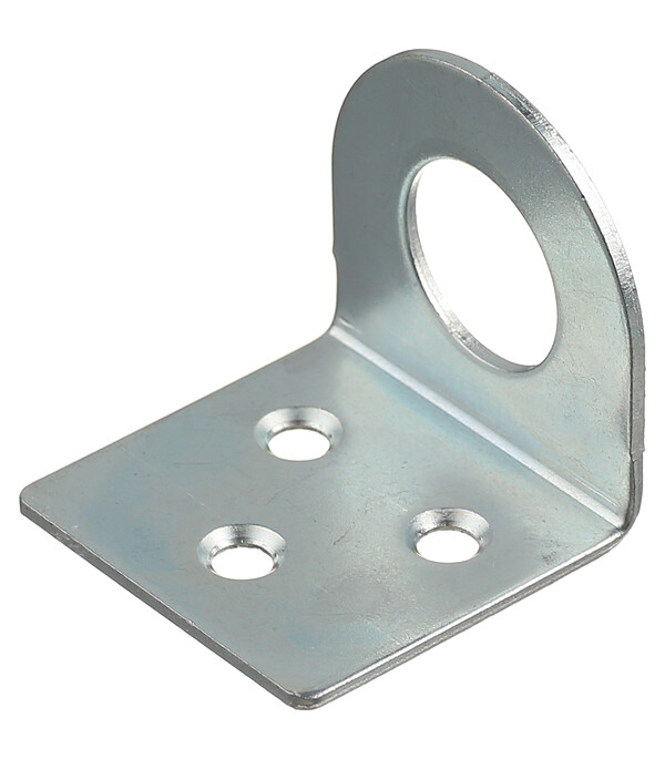 Изображение товара Проушина угловая 40х75 мм Сталь цинк 19 мм отверстия под замок Изображение товара Проушина угловая 40х75 мм Сталь цинк 19 мм отверстия под замок
