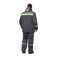 Костюм рабочий мужской утепленный ГК Спецобъединение Вьюга 52-54 рост 170-176 см темно-серый - фото 3