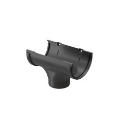 Воронка желоба Docke Standard d 120-80 мм серый