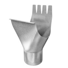 Изображение товара Воронка желоба Grand Line Zn металлическая d125-90 мм оцинкованная