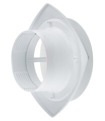 Анемостат вытяжной регулируемый Era с фланцем d125 мм белый - фото 3