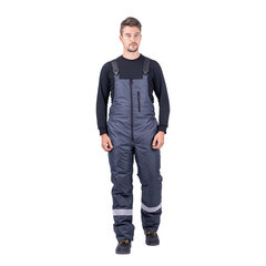 Костюм рабочий мужской утепленный ГК Спецобъединение Роуд 52-54 рост 182-188 см темно-серый/черный - фото 9