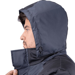 Костюм рабочий мужской утепленный ГК Спецобъединение Роуд 52-54 рост 182-188 см темно-серый/черный - фото 6