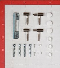 Коробка дверная 70х34х2070 мм (620 мм) финишпленка белая с петлями (2,5 шт.) - фото 3