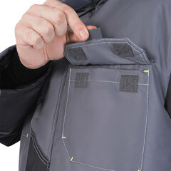 Куртка рабочая утепленная ГК Спецобъединение Iform Эдванс 44-46 рост 158-164 см серая - фото 4