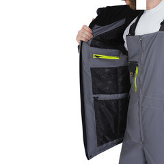 Куртка рабочая утепленная ГК Спецобъединение Iform Эдванс 44-46 рост 158-164 см серая - фото 2