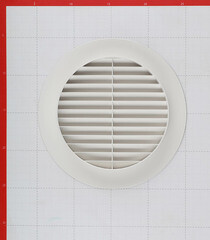 Решетка вентиляционная пластиковая наружная Era РКН круглая d186 мм с фланцем d150 мм - фото 2