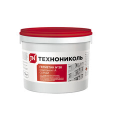 Герметик полиуретановый Технониколь 2К серый 12 кг