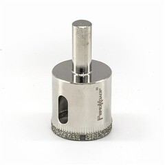 Коронка алмазная по стеклу и керамограниту 10х55 мм цилиндрический хвостовик