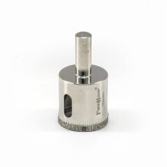 Коронка алмазная по стеклу и керамограниту 30х55 мм цилиндрический хвостовик