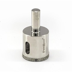 Коронка алмазная по стеклу и керамограниту 55х55 мм цилиндрический хвостовик