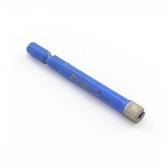 Коронка алмазная по стеклу и керамограниту 8х35 мм 6-гранный хвостовик