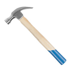 Молоток столяра деревянная рукоятка 450 г