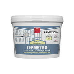 Герметик строительный Neomid Mineral Professional белый 15 кг