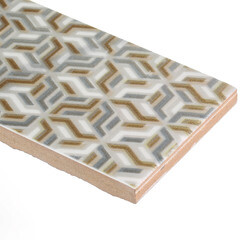 Плитка бордюр Axima Виченца мультиколор g 400x60x8 мм - фото 4