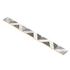 Плитка бордюр Axima Орлеан мультиколор 600x50x9 мм - фото 5