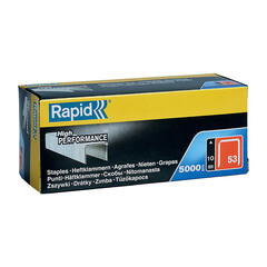 Изображение товара Скобы для степлера Rapid (11858810) тип 53 10 мм (5000 шт.)