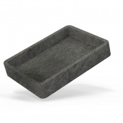 Мыльница настольная Fora Stone Black