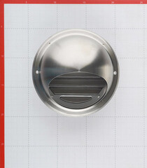 Выход вентиляционный стенной стальной Era d100 мм - фото 3