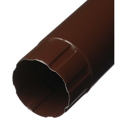 Труба круглая Grand Line 90 мм 3 м RAL 8017 шоколад
