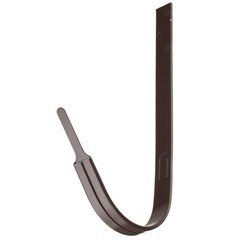 Крюк длинный полоса Grand Line 125 мм RAL 8017