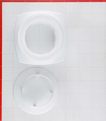 Анемостат приточный регулируемый Era с фланцем d125 мм белый - фото 2