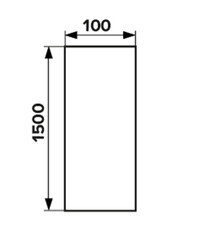 Воздуховод ERA круглый пластиковый d100 мм 1,5 м - фото 2