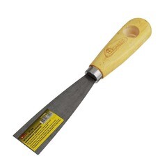 Шпательная лопатка деревянная рукоятка пружинная сталь 30 мм