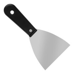 Шпательная лопатка Евро углеродистая сталь пластиковая рукоятка 100 мм