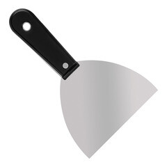 Шпательная лопатка Евро углеродистая сталь пластиковая рукоятка 120 мм