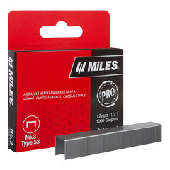 Скобы для степлера тип53 12 мм 1000 шт