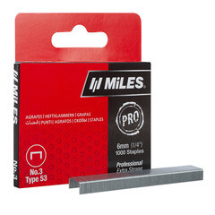 Скобы для степлера тип53 6 мм 1000 шт